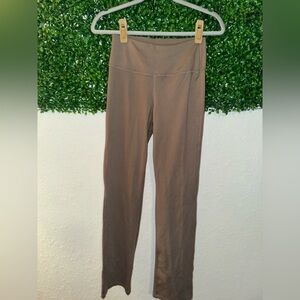 Danskin Taupe High-Waisted Leggings